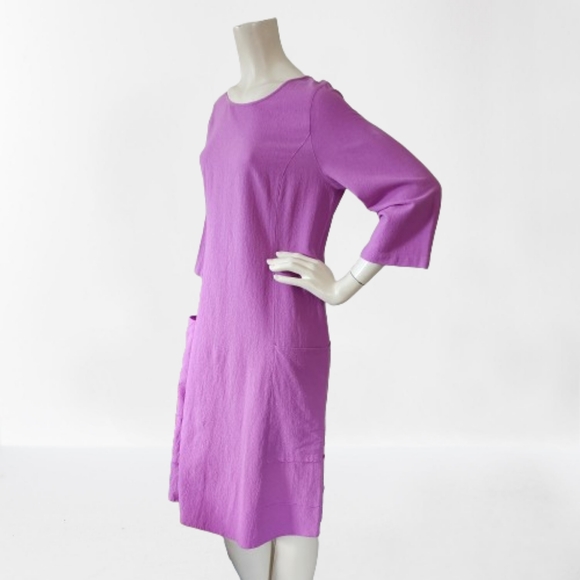 Soft Surroundings Carpe Diem Shift Dress Womens XS Lilac Orchid Purple - Picture 5 of 14